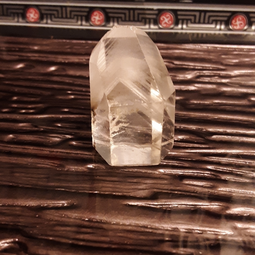 Phantom ghost pyramid Quartz crystal